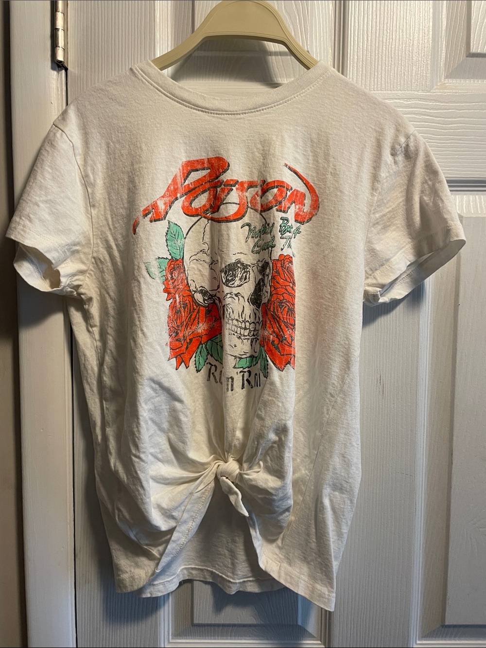 Graphic Poison White Band Tee